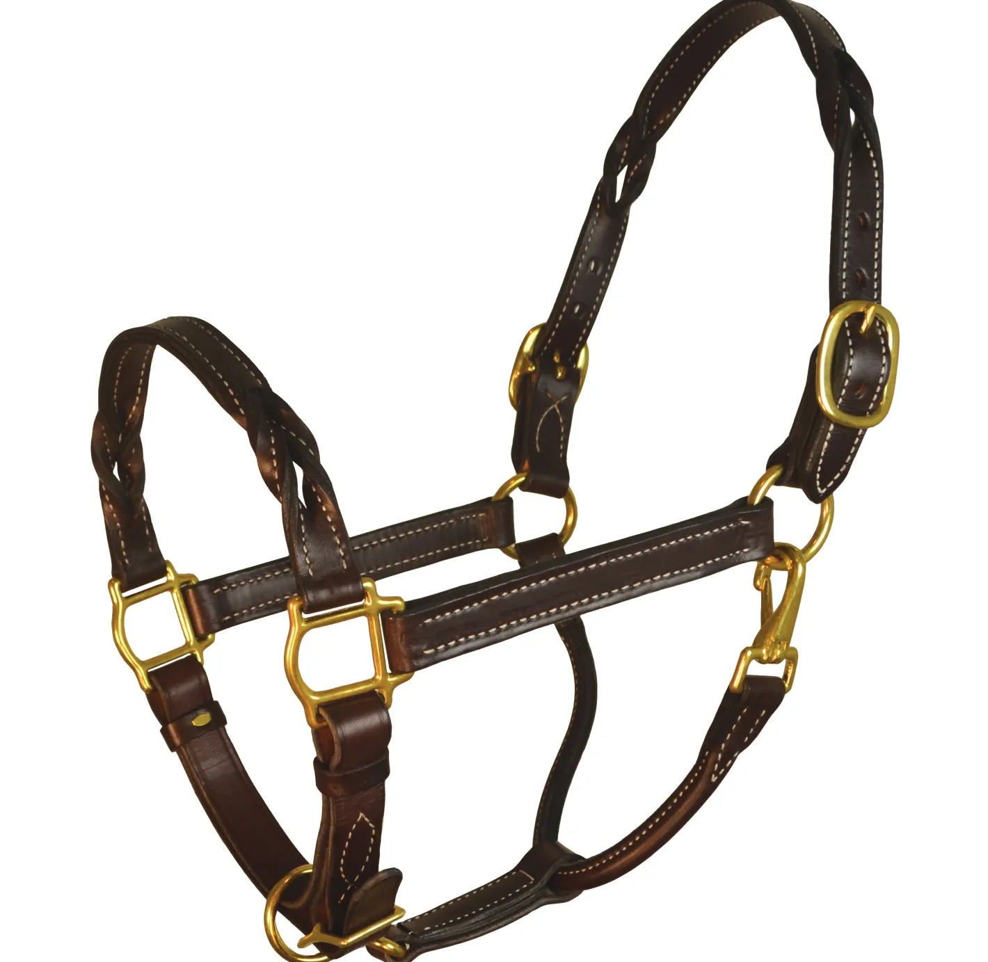 PERRIS LEATHER Perri’s® Twisted Leather Halter
