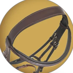 ERS Pessoa® Pro Fancy-Stitched Wide Nose Bridle