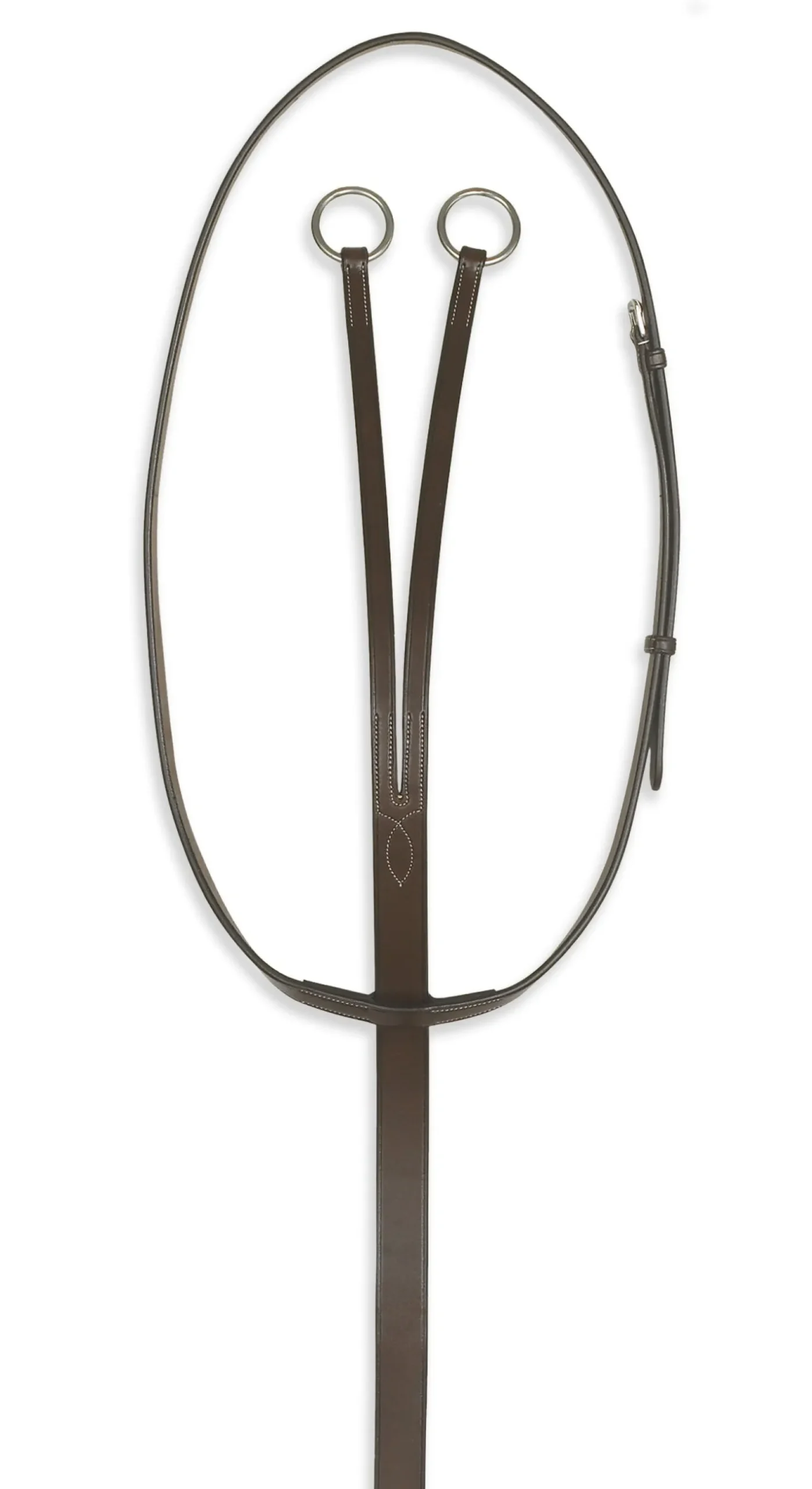 ERS Pessoa® Pro Fancy-Stitched Running Martingale