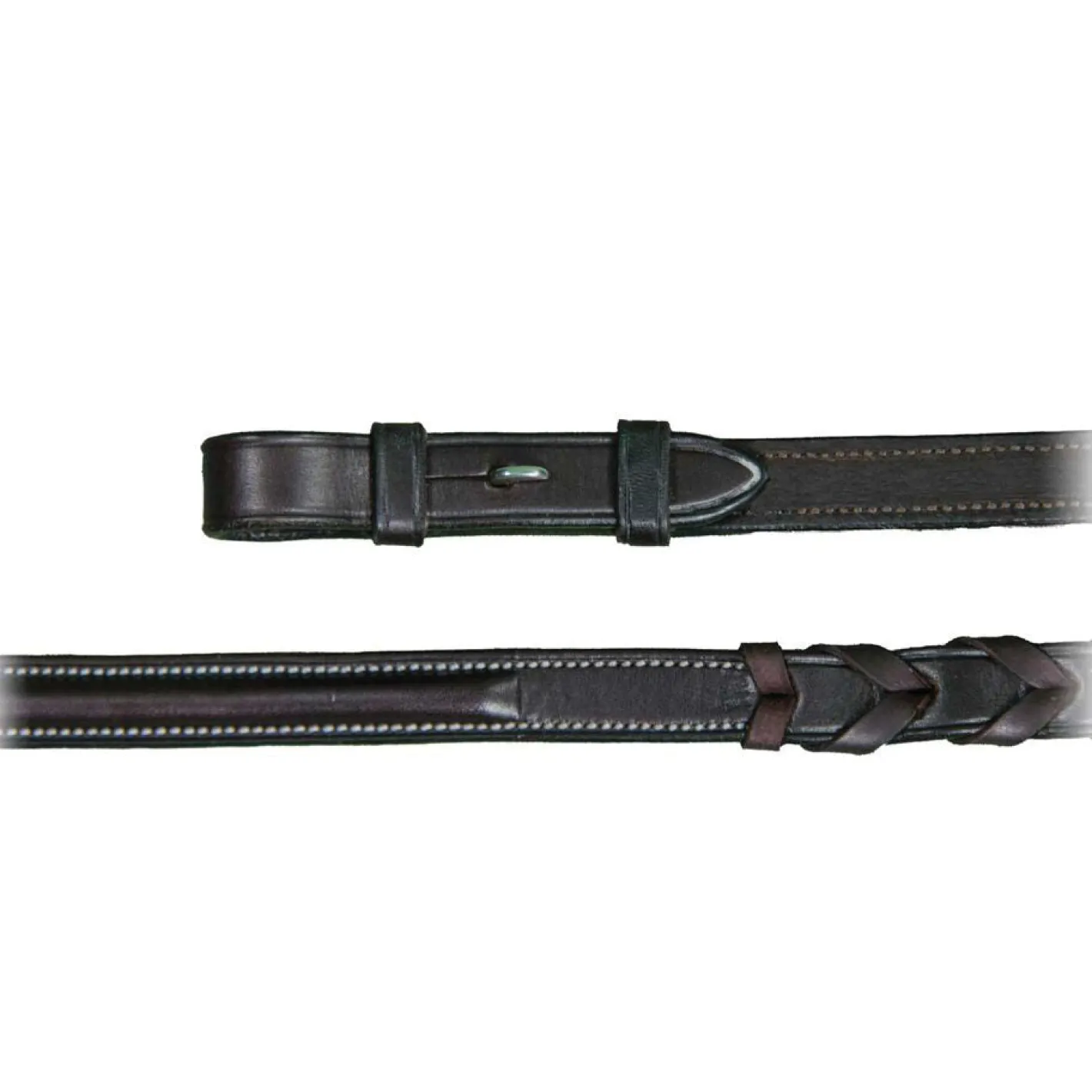 WORLD EQUSTRN BRNDS Plain Raised Laced Reins