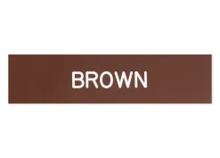 DOVER DROPSHIP Plastic Stall Plate - 1 or 2 lines