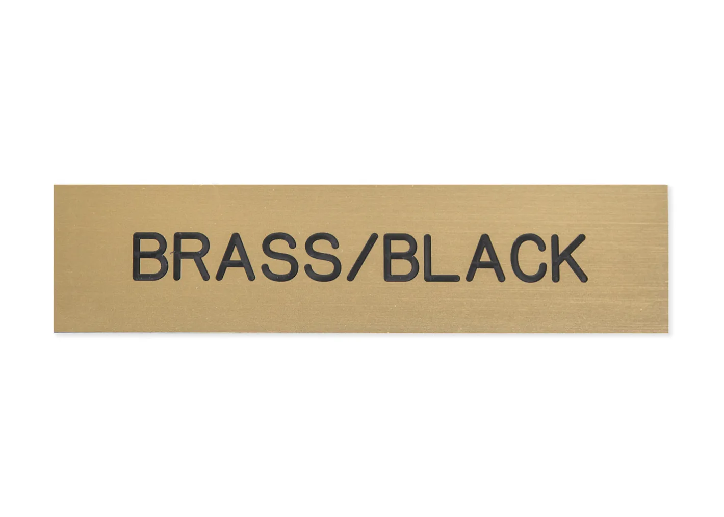 DOVER DROPSHIP Plastic Stall Plate - 3 lines