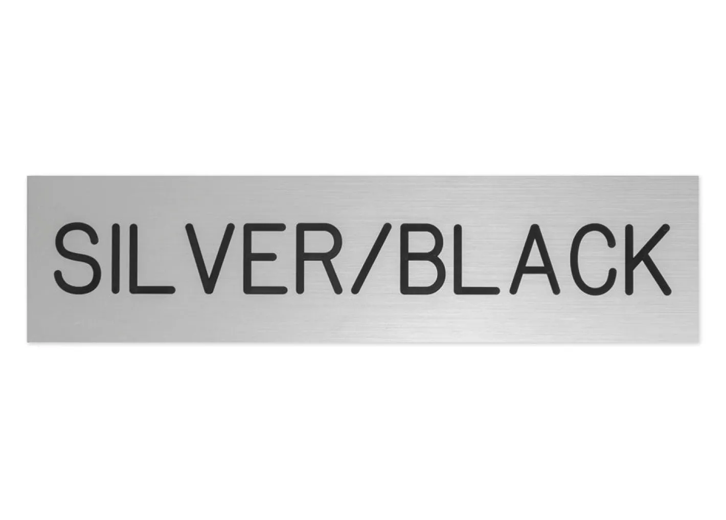 DOVER DROPSHIP Plastic Stall Plate - 3 lines