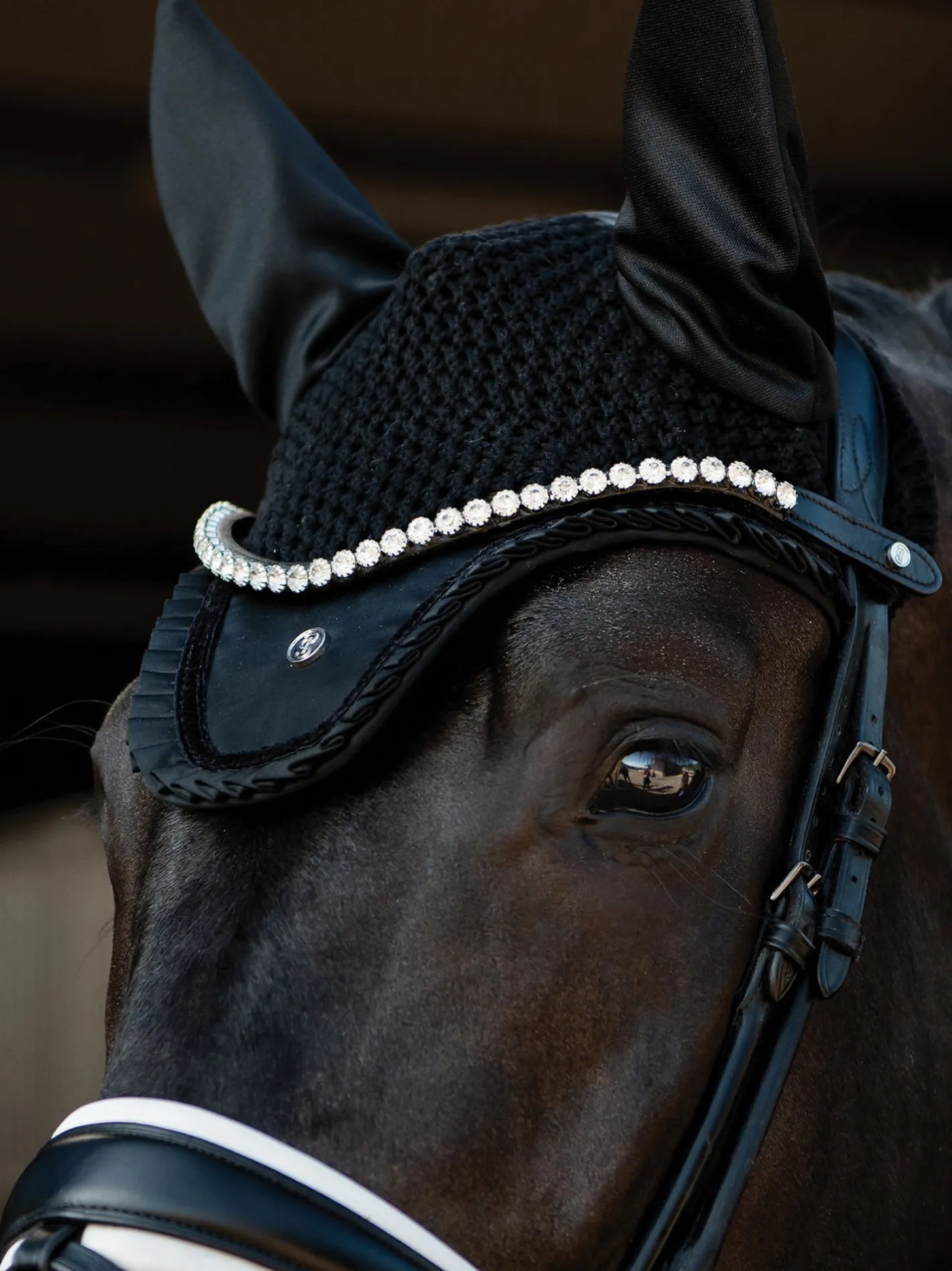 PS OF SWEDEN Ruffle Ear Bonnet