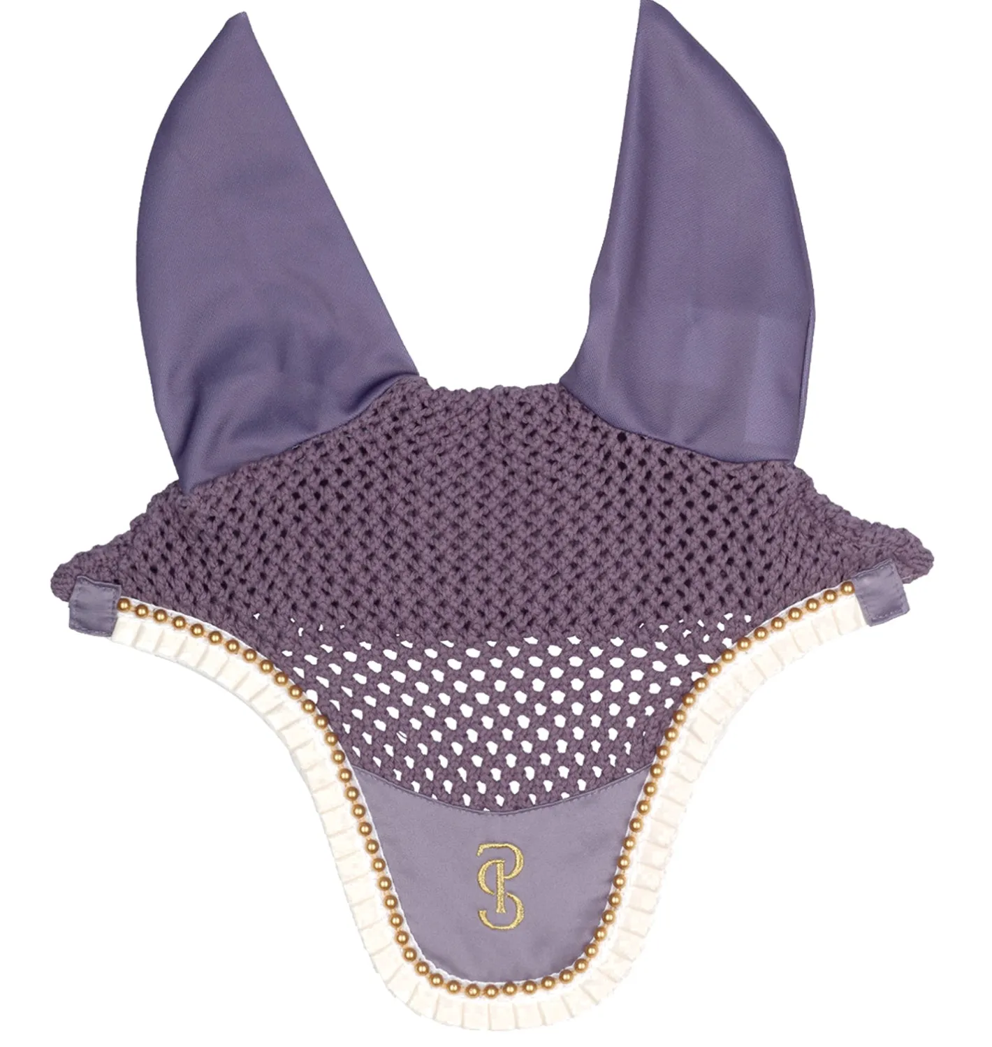 PS OF SWEDEN Ruffle Pearl Ear Bonnet