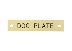 DOVER DROPSHIP Rectangular Dog Collar Nameplate