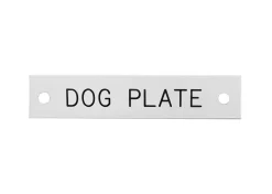 DOVER DROPSHIP Rectangular Dog Collar Nameplate