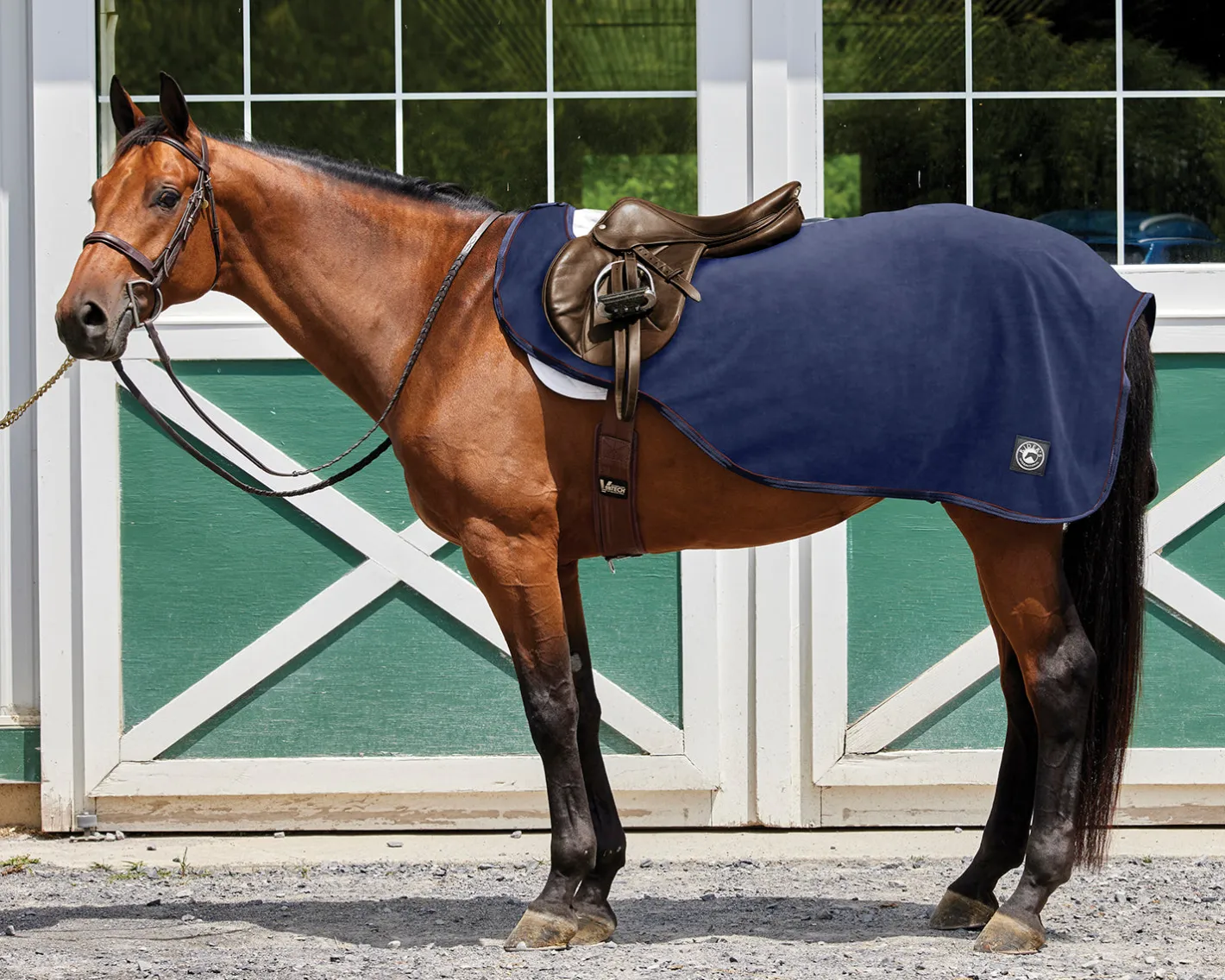 INTEX EQUESTRIAN Rider’s International™ Classic Fleece Quarter Sheet