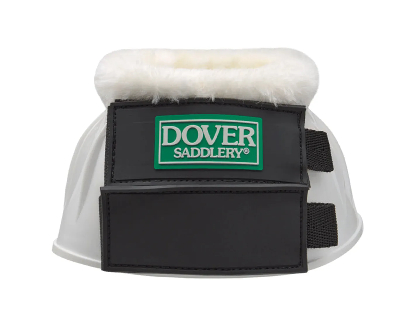 S.K. INTERNATIONAL Rider's International™ PVC Hook-and-Loop Bell Boots with Fleece