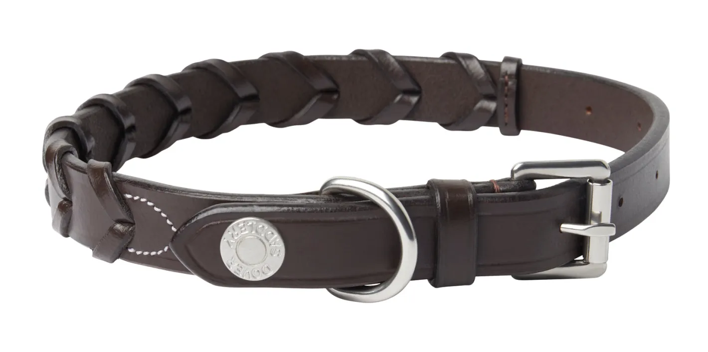 PUSHKAR INTL Rider’s International™ Laced Rein Dog Collar