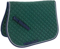 RR GLOBE Rider’s International™ Quilted All-Purpose Piped Saddle Pad