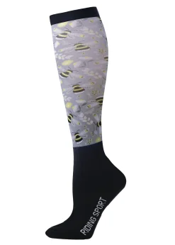 HAINING JOY TRADING Riding Sport™ Footprintz Printed Peddies