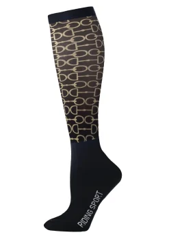 HAINING JOY TRADING Riding Sport™ Footprintz Printed Peddies
