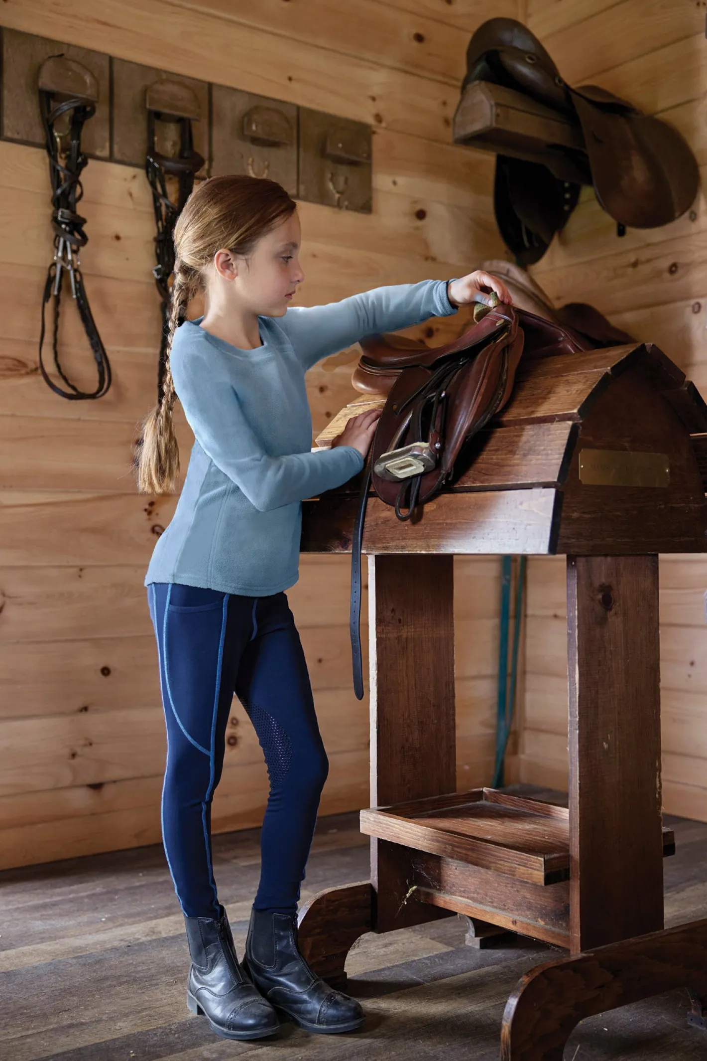 Kids KIRSCH Riding Sport™ Kids’ Colebrook Fleece Crew
