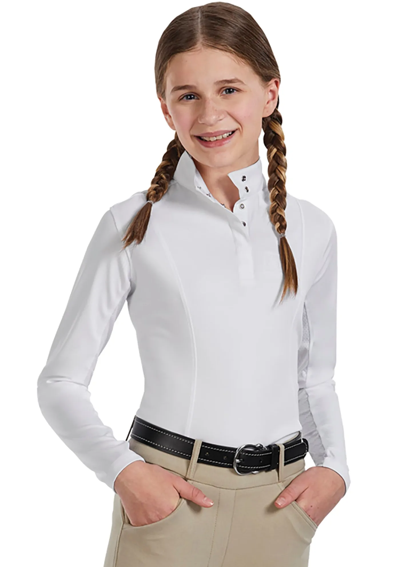 Kids KIRSCH Riding Sport™ Kids’ Essential Long Sleeve Show Shirt