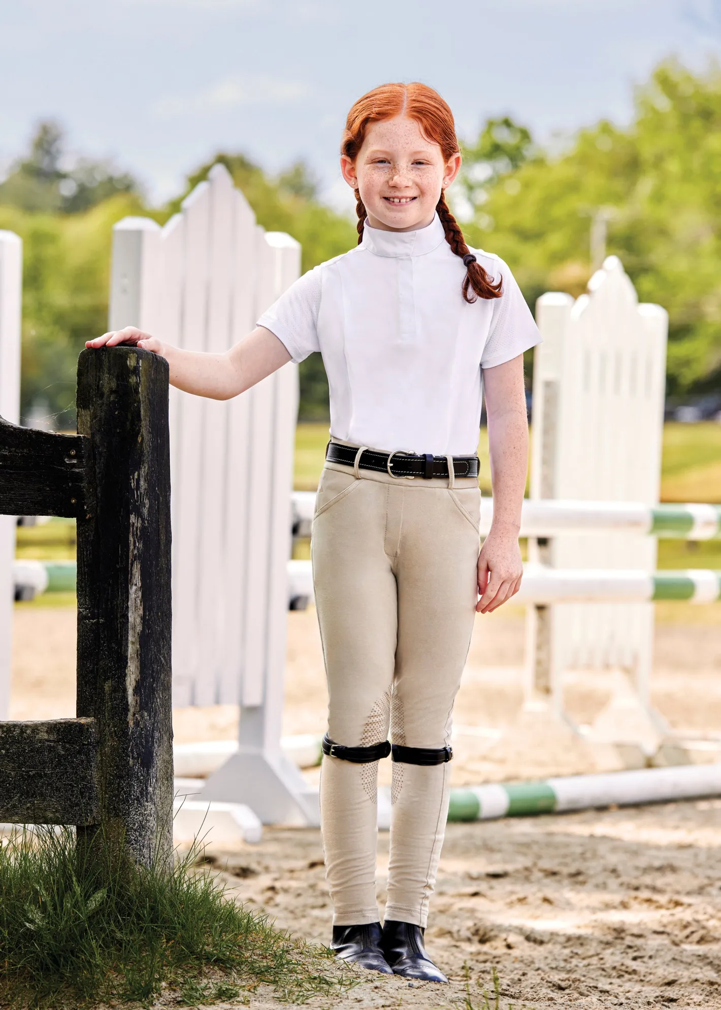 Kids KIRSCH Riding Sport™ Kids’ Essential Short-Sleeve Show Shirt