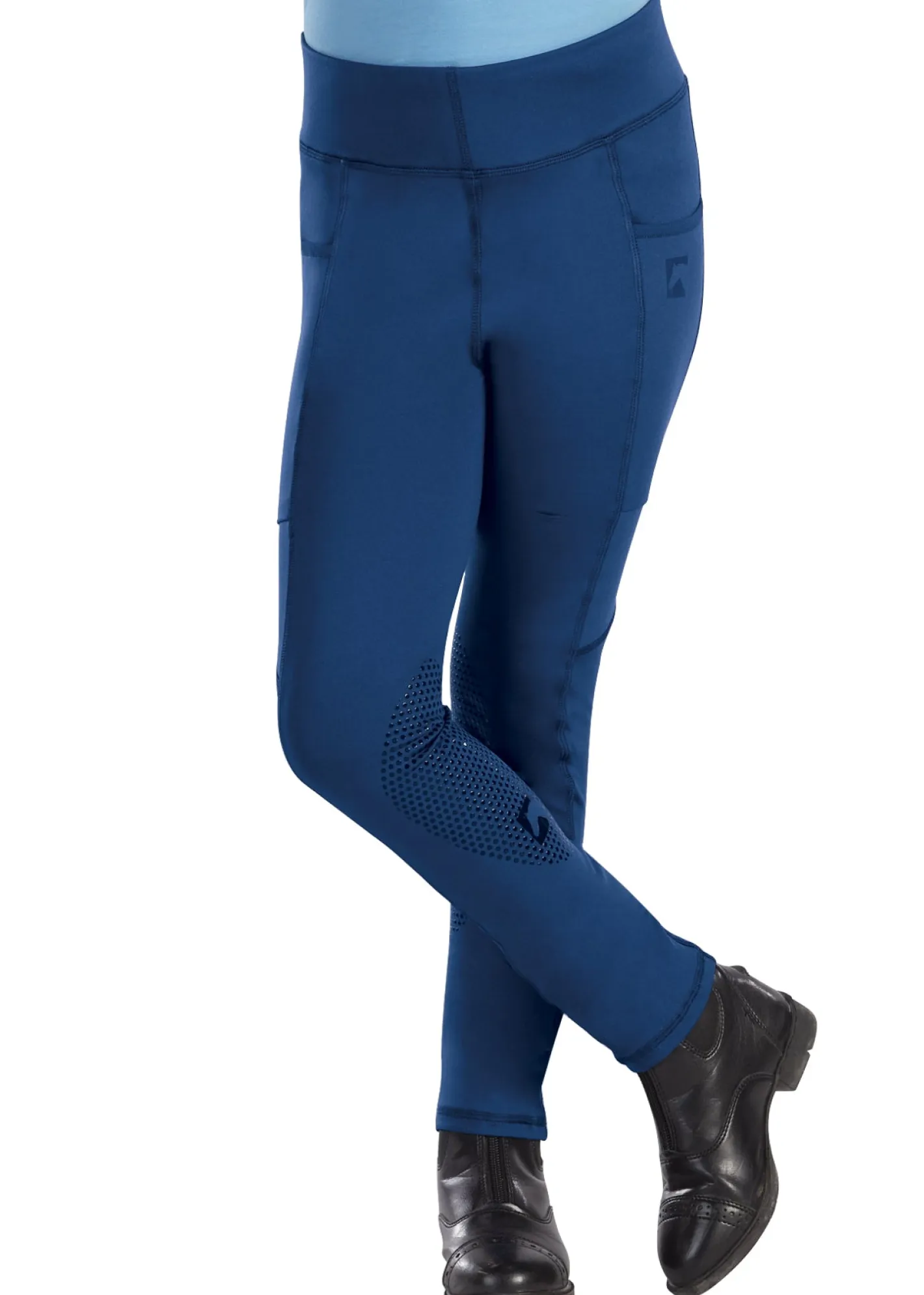 Kids KARAN LETEX Riding Sport™ Kids’ Everyday Knee-Grip Tight