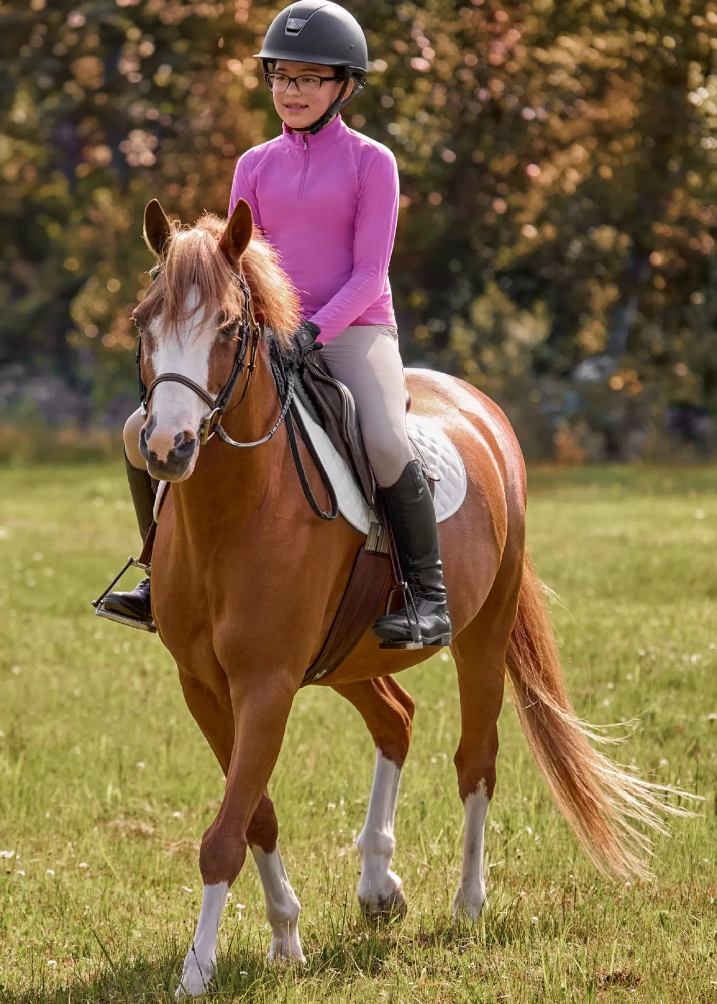 Kids KIRSCH Riding Sport™ Kids’ Wilton Long Sleeve Shirt