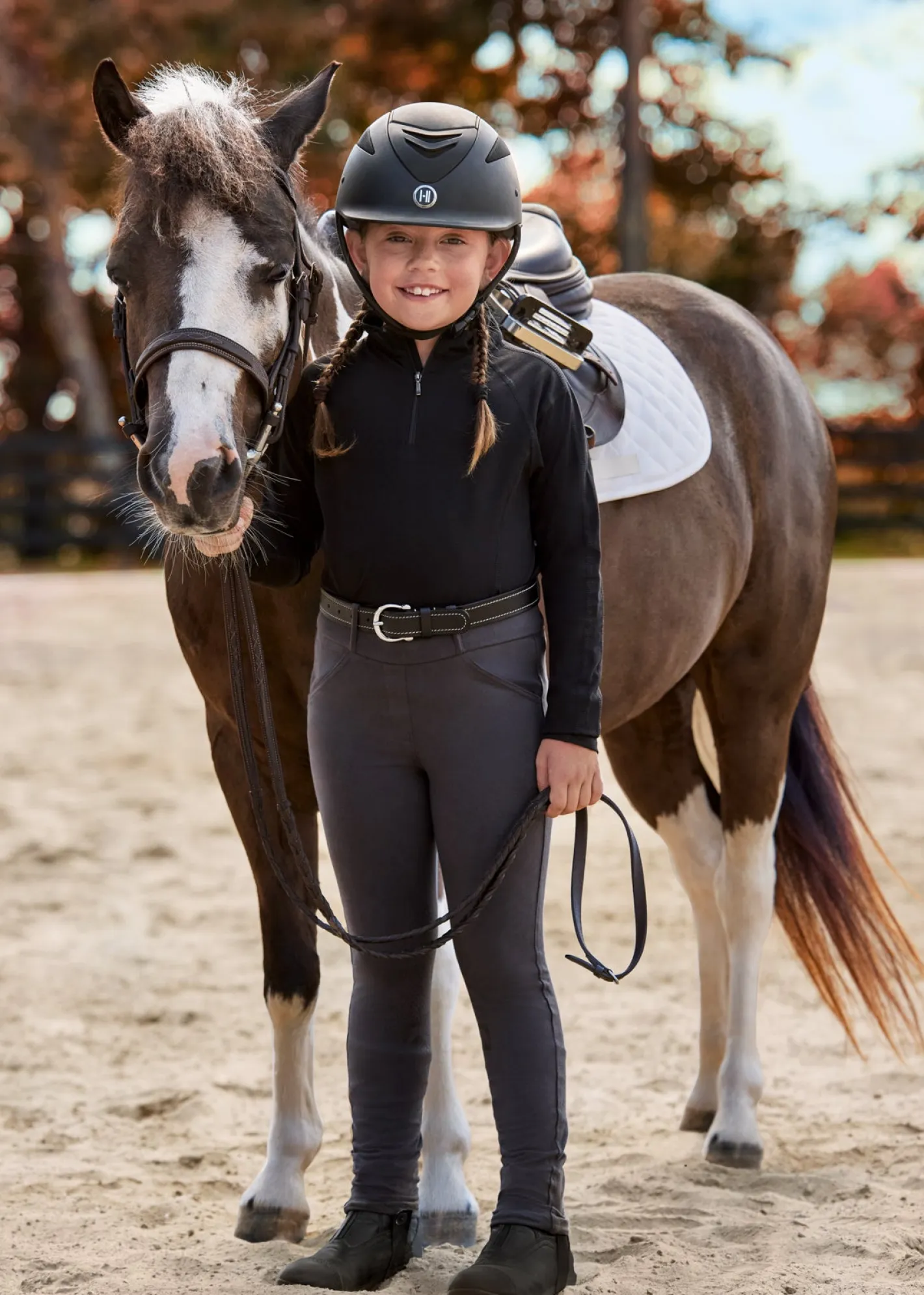 Kids KIRSCH Riding Sport™ Kids’ Wilton Long Sleeve Shirt