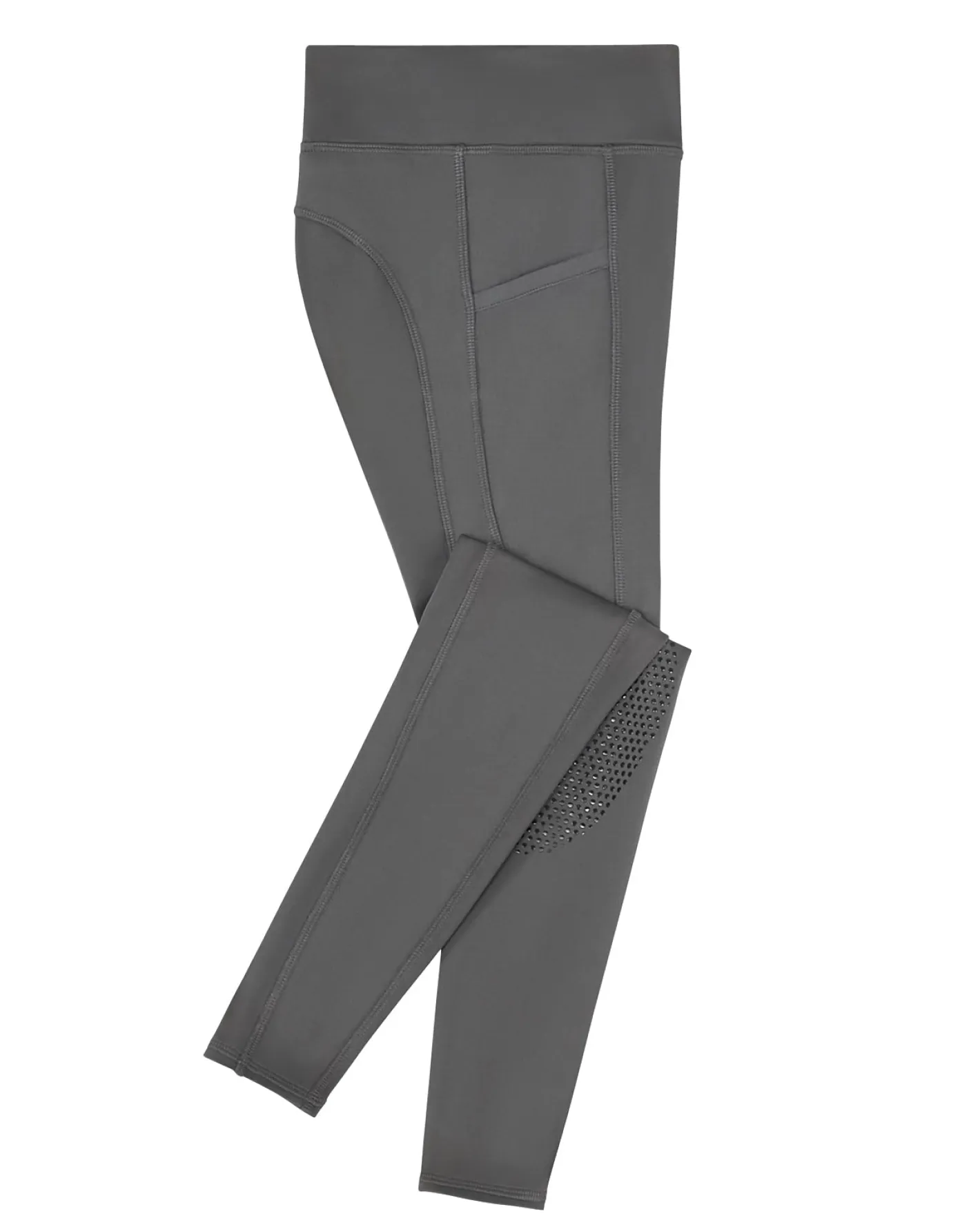 Kids KARAN LETEX Riding Sport™ Kids’ Winter Knee-Patch Tech Tight