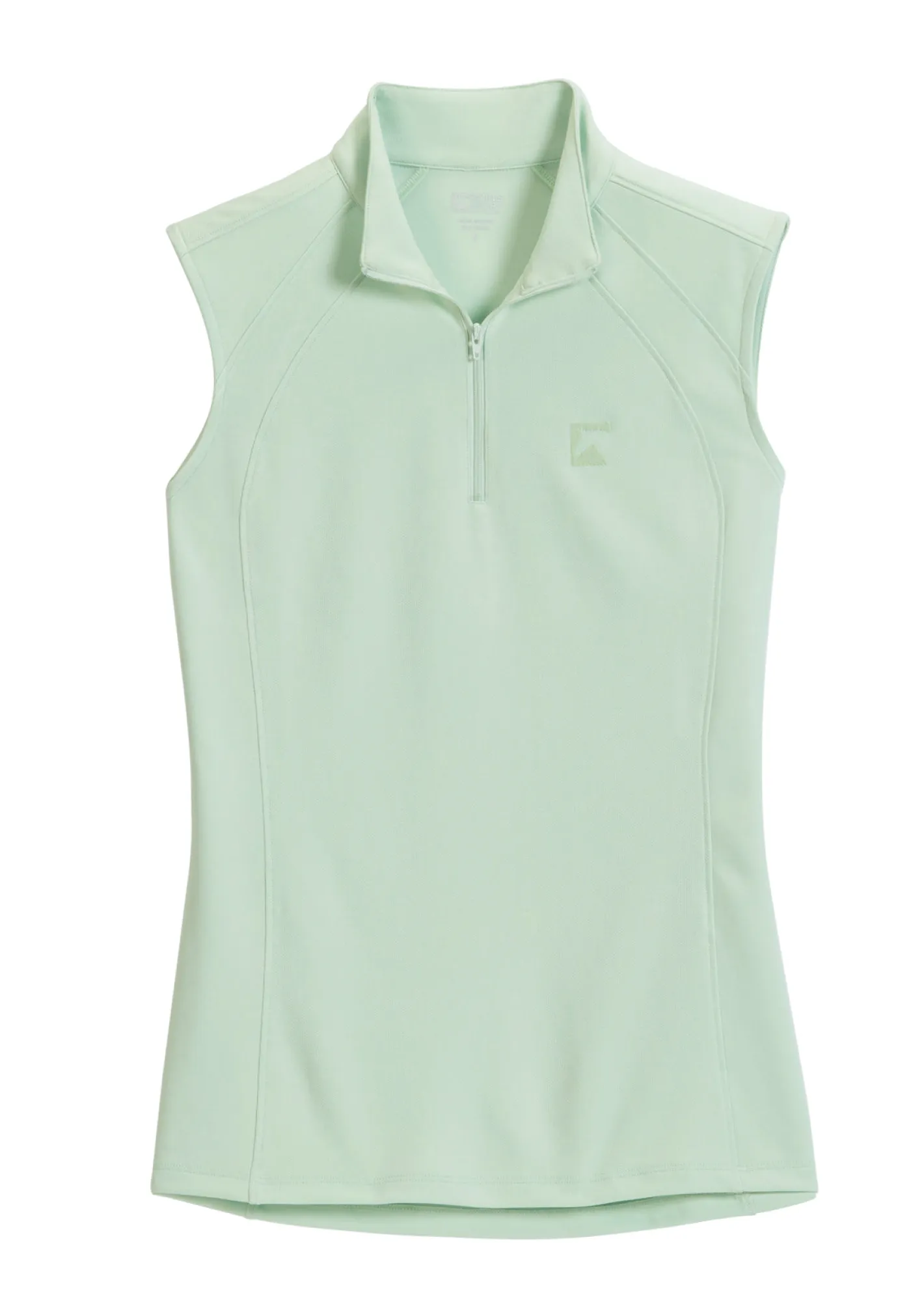 KIRSCH Riding Sport™ Ladies’ Airflow Quarter-Zip Solid Sleeveless Shirt