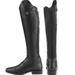 Women PUSHKAR INTL Riding Sport™ Ladies’ Black Synthetic Leather Field Boots