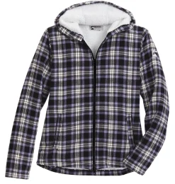 KIRSCH Riding Sport™ Ladies’ Lancaster Sherpa-Lined Flannel Hoodie