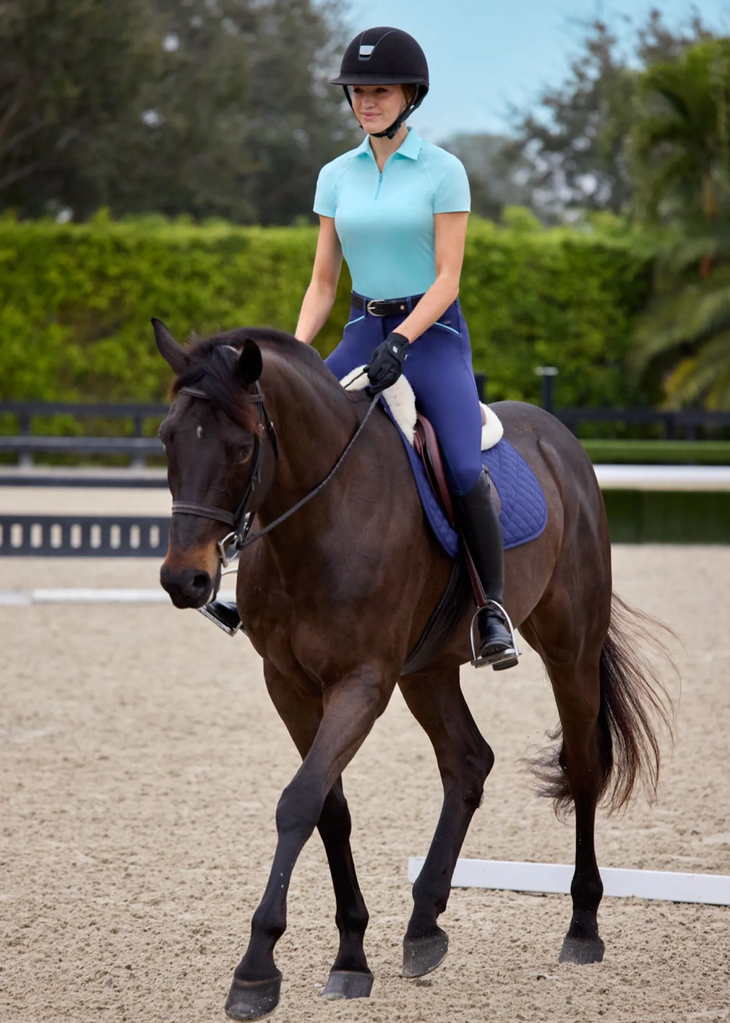 KIRSCH Riding Sport™ Ladies’ Lily Short Sleeve Polo Shirt