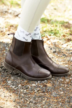 Women LORD SHIVA EXPORTS Riding Sport™ Ladies’ Provenance Zip Paddock Boots