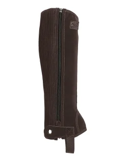 S.K. SHOES AND BOOTS Riding Sport™ Adults’ Synthetic Suede Half Chaps with Silicone Grip Patches