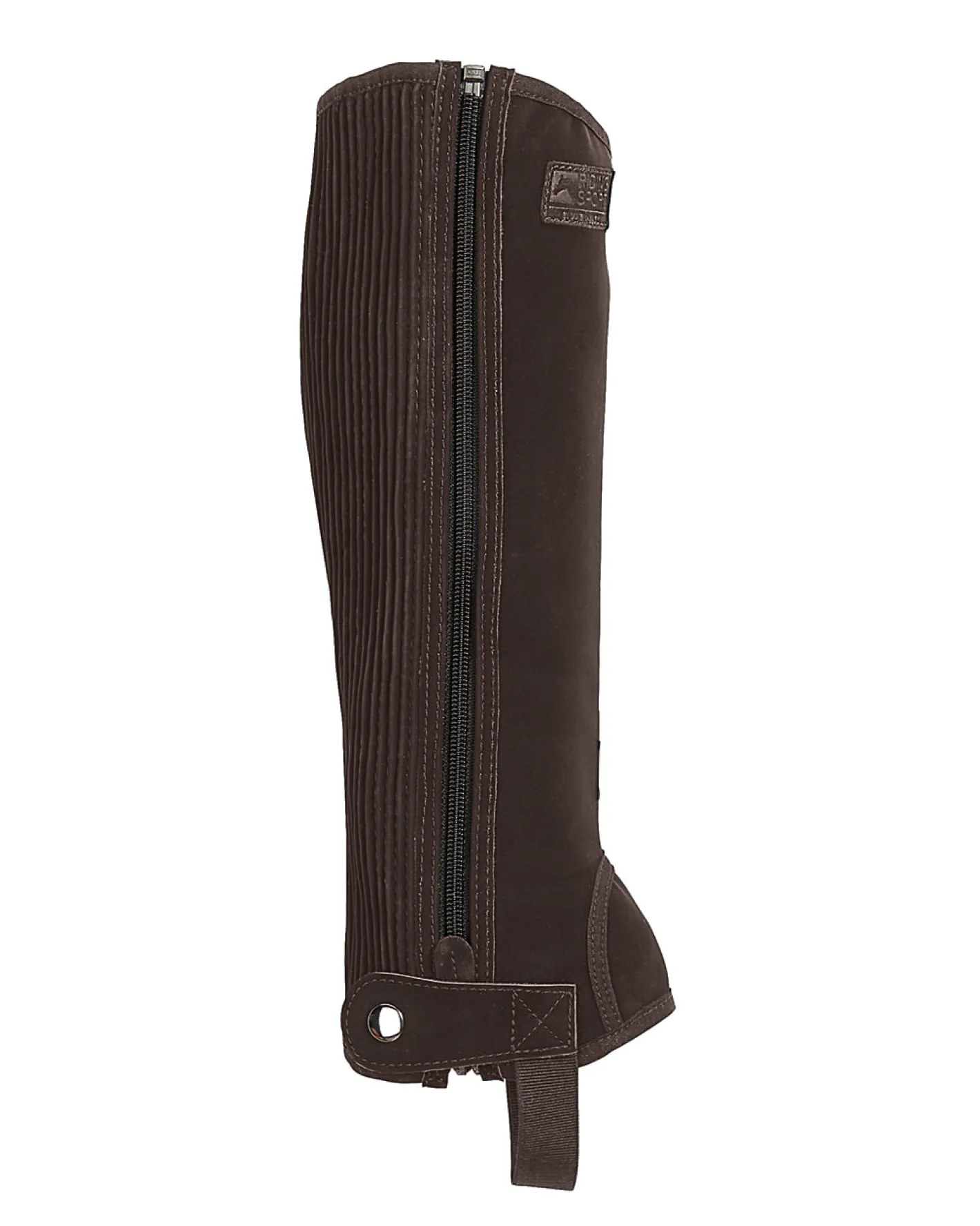 S.K. SHOES AND BOOTS Riding Sport™ Adults’ Synthetic Suede Half Chaps with Silicone Grip Patches