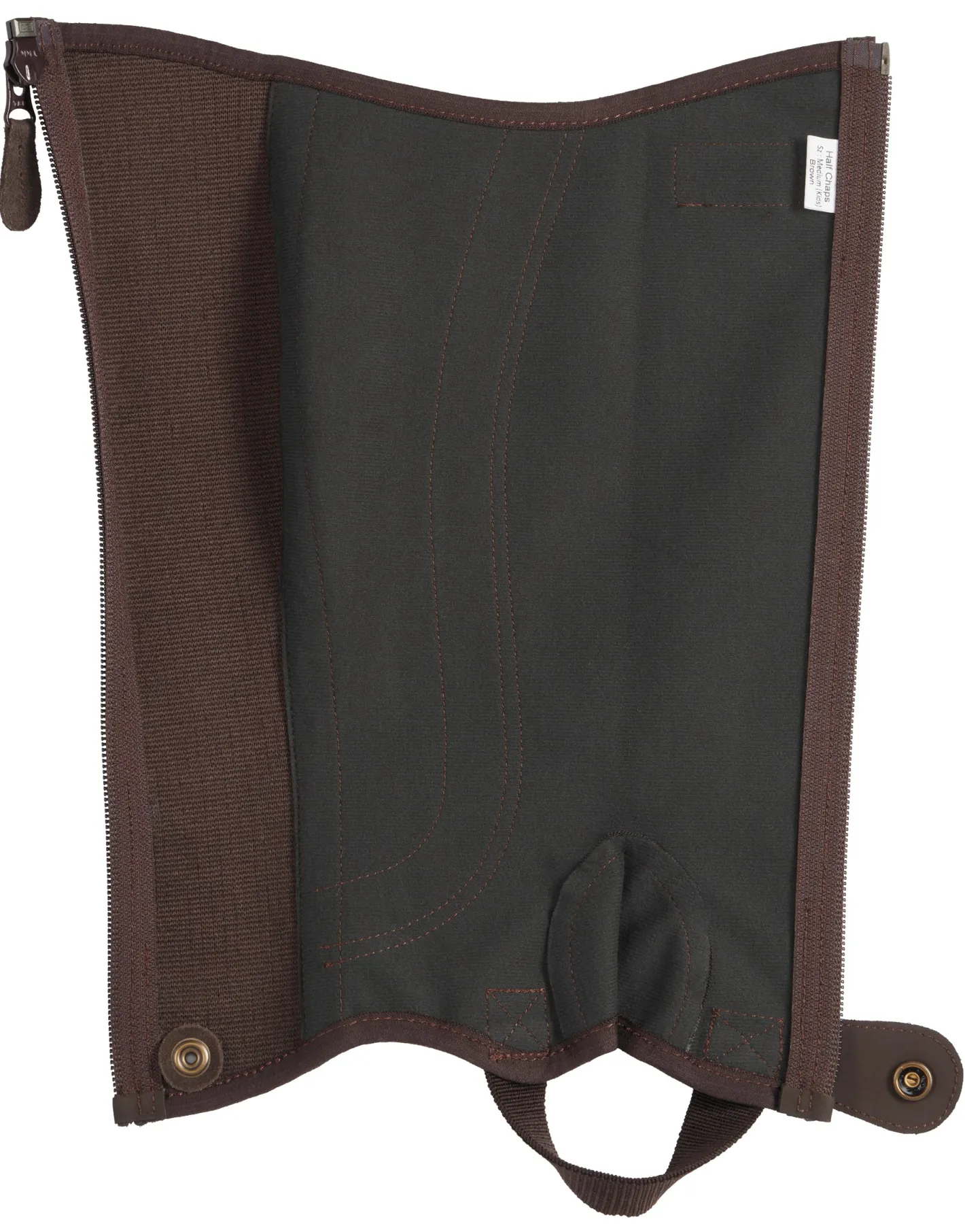 Kids S.K. SHOES AND BOOTS Riding Sport™ Kids’ Synthetic Suede Half Chaps with Silicone Grip Patches