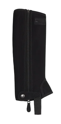 Kids S.K. SHOES AND BOOTS Riding Sport™ Kids’ Synthetic Suede Half Chaps with Silicone Grip Patches