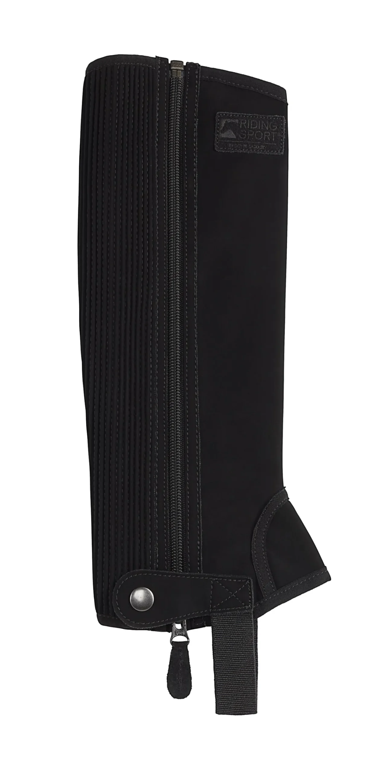 Kids S.K. SHOES AND BOOTS Riding Sport™ Kids’ Synthetic Suede Half Chaps with Silicone Grip Patches