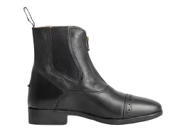 Women S.K. SHOES AND BOOTS Riding Sport™ Ladies' Essential Leather Zip Paddock Boots