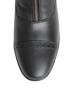 Women S.K. SHOES AND BOOTS Riding Sport™ Ladies' Essential Leather Zip Paddock Boots