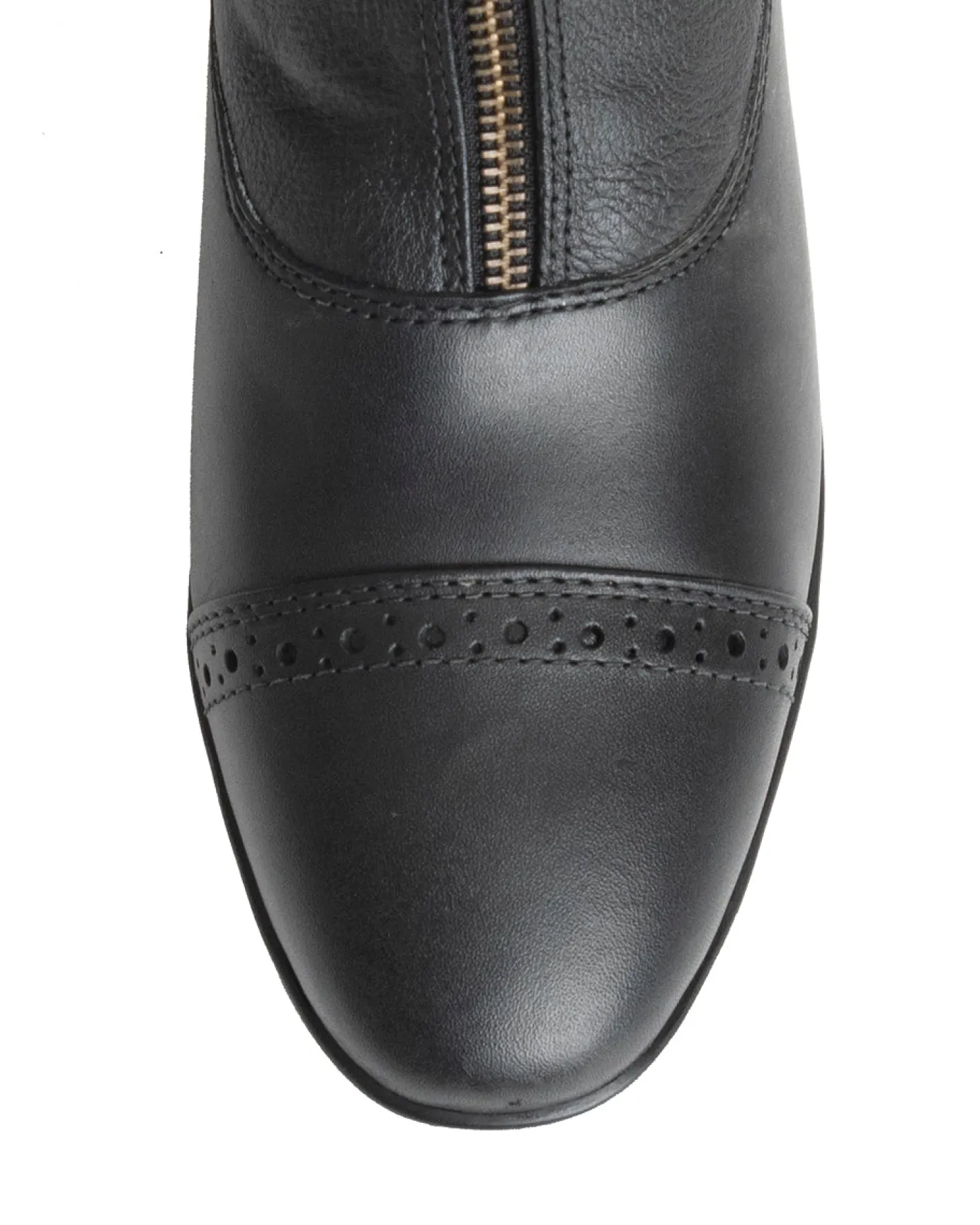 Women S.K. SHOES AND BOOTS Riding Sport™ Ladies' Essential Leather Zip Paddock Boots