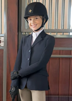 Kids RJ CLASSICS R.J. Classics Girls' Hampton Basic Show Coat