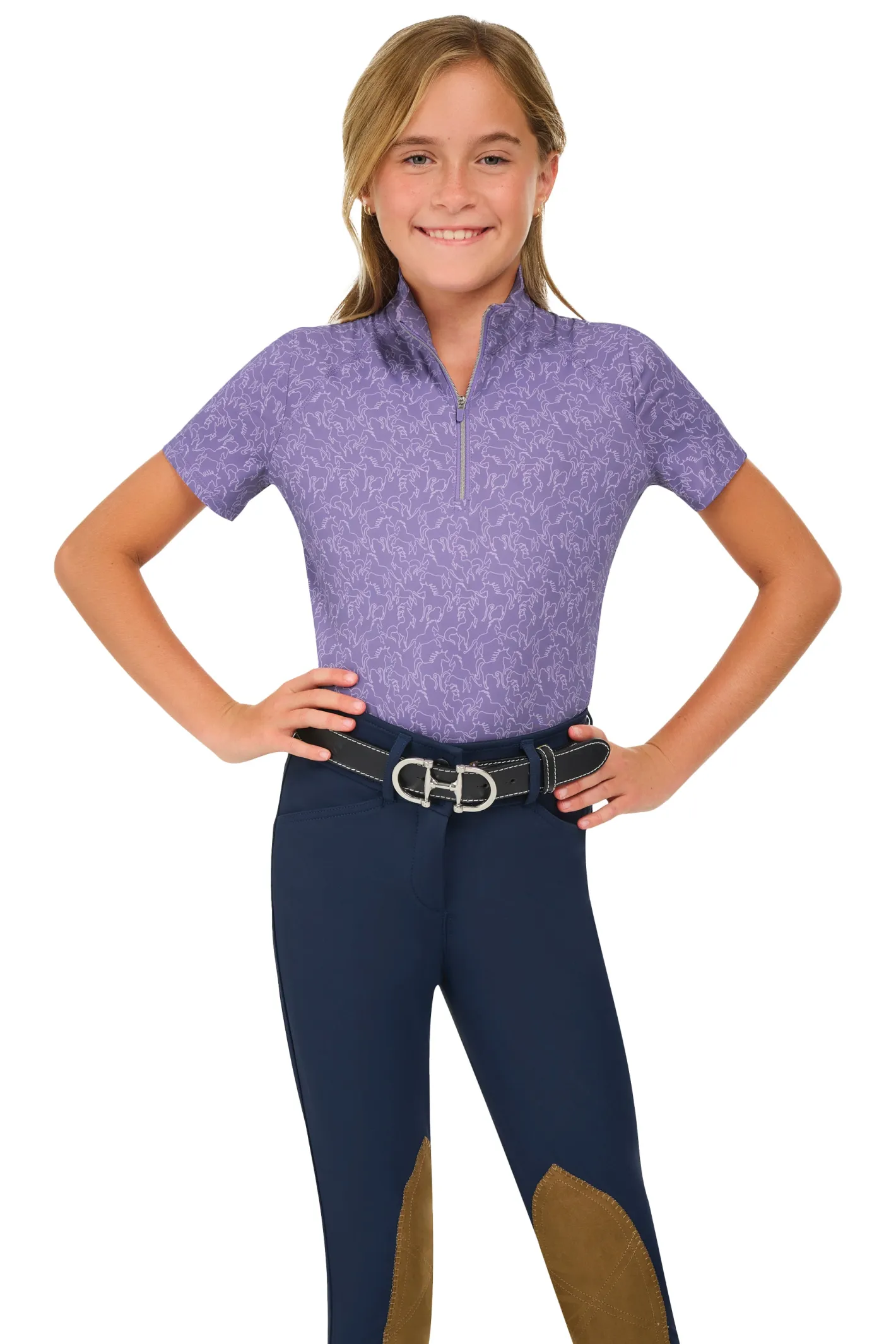 Kids RJ CLASSICS R.J. Classics Girls’ Lucy Jr. Short Sleeve Training Shirt