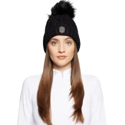 SAMSHIELD ® Nora Crystal Intarsia Beanie