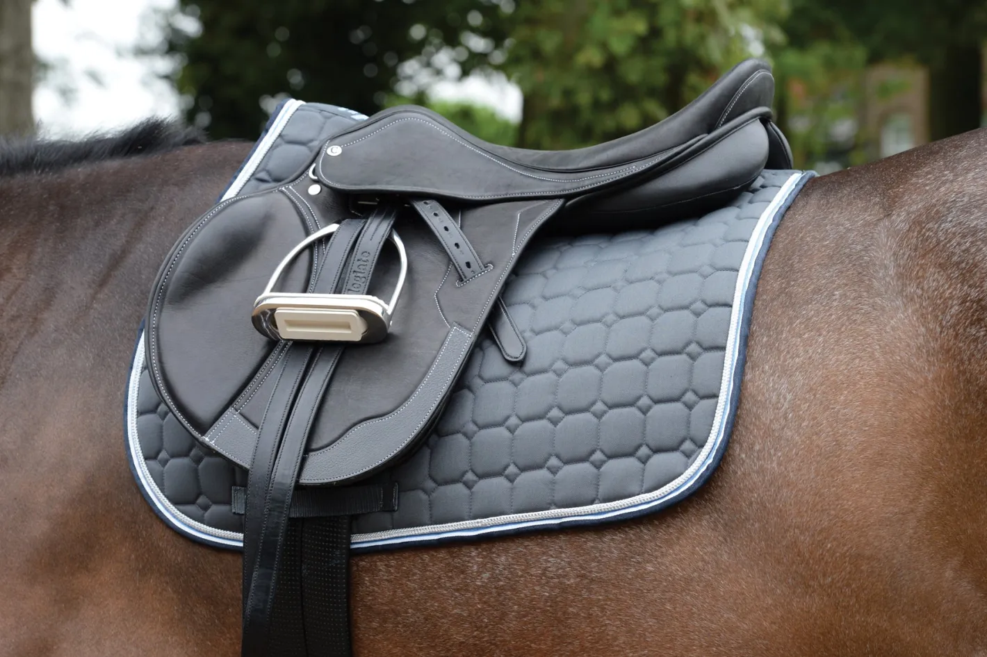 WEATHERBEETA Saxon Coordinate Quilted All-Purpose Saddle Pad