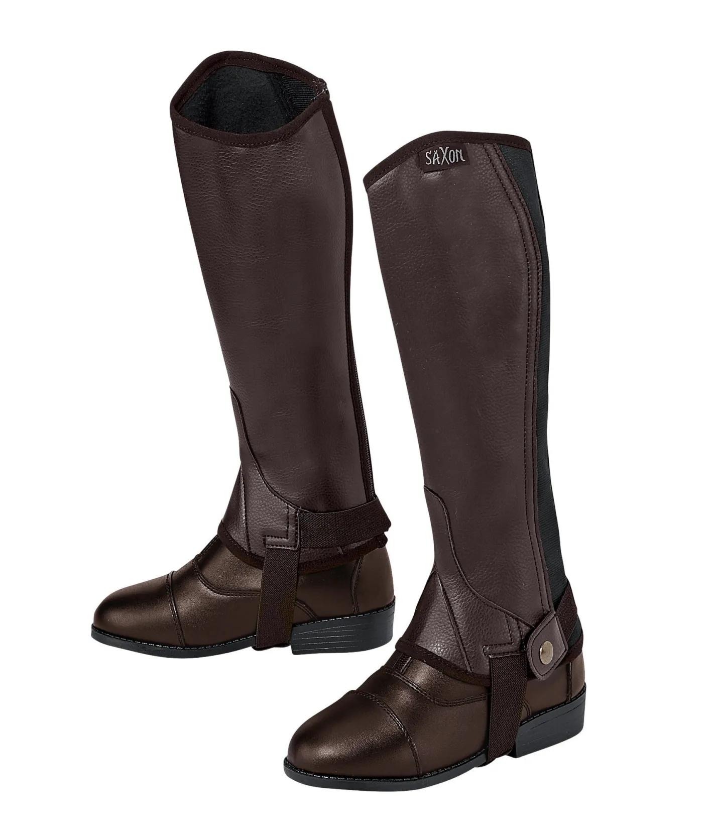 Kids WEATHERBEETA Saxon Equileather™ Children's Half Chaps
