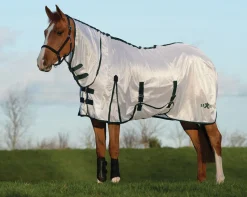 WEATHERBEETA Saxon Mesh Fly Sheet with Combo Neck & Belly Wrap