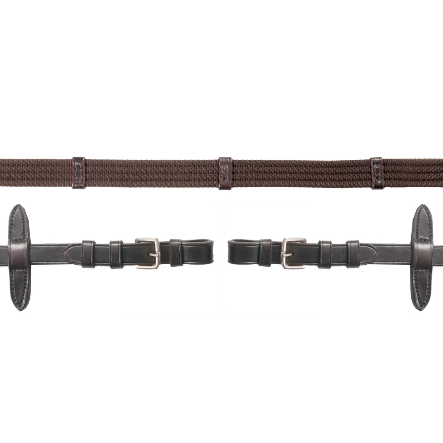 SCHOCKEMOEHLE N.A. Schockemöhle Web Reins with Buckle Ends