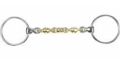 SHIRES EQUESTRIAN Shires Brass Alloy Loose Ring Waterford Bit