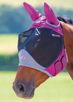 SHIRES EQUESTRIAN Shires Deluxe Fly Mask with Ears