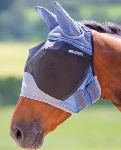 SHIRES EQUESTRIAN Shires Deluxe Fly Mask with Ears