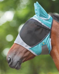 SHIRES EQUESTRIAN Shires Deluxe Fly Mask with Ears