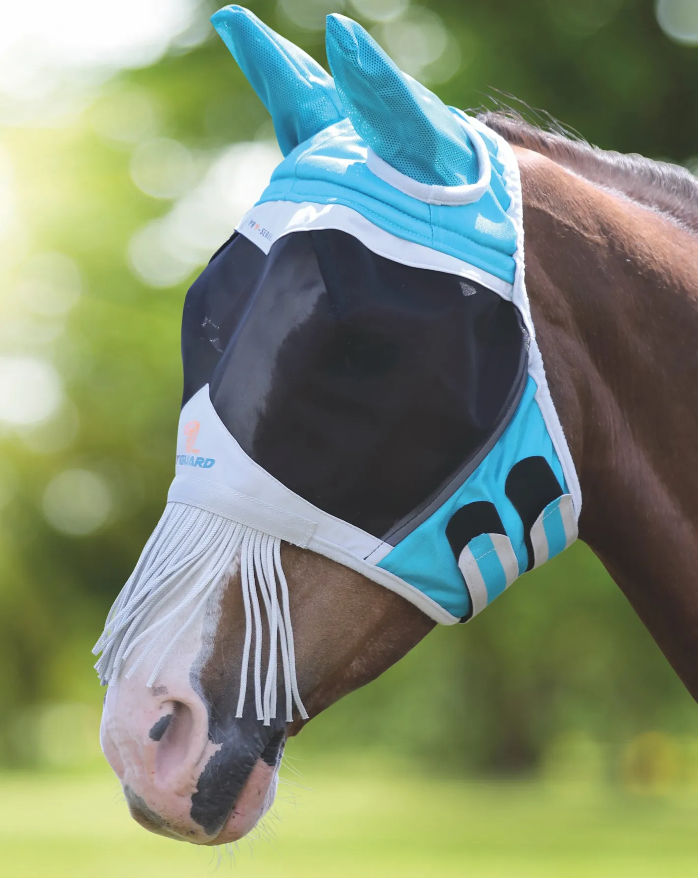 SHIRES EQUESTRIAN Shires Fine Mesh Fly Mask (Ears & Nose Fringe)