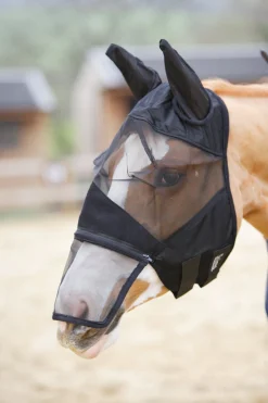SHIRES EQUESTRIAN Shires Fly Mask with Ears & Nose